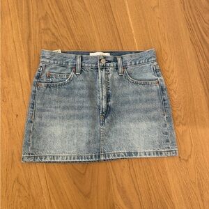 Aritzia Denim Mini Skirt